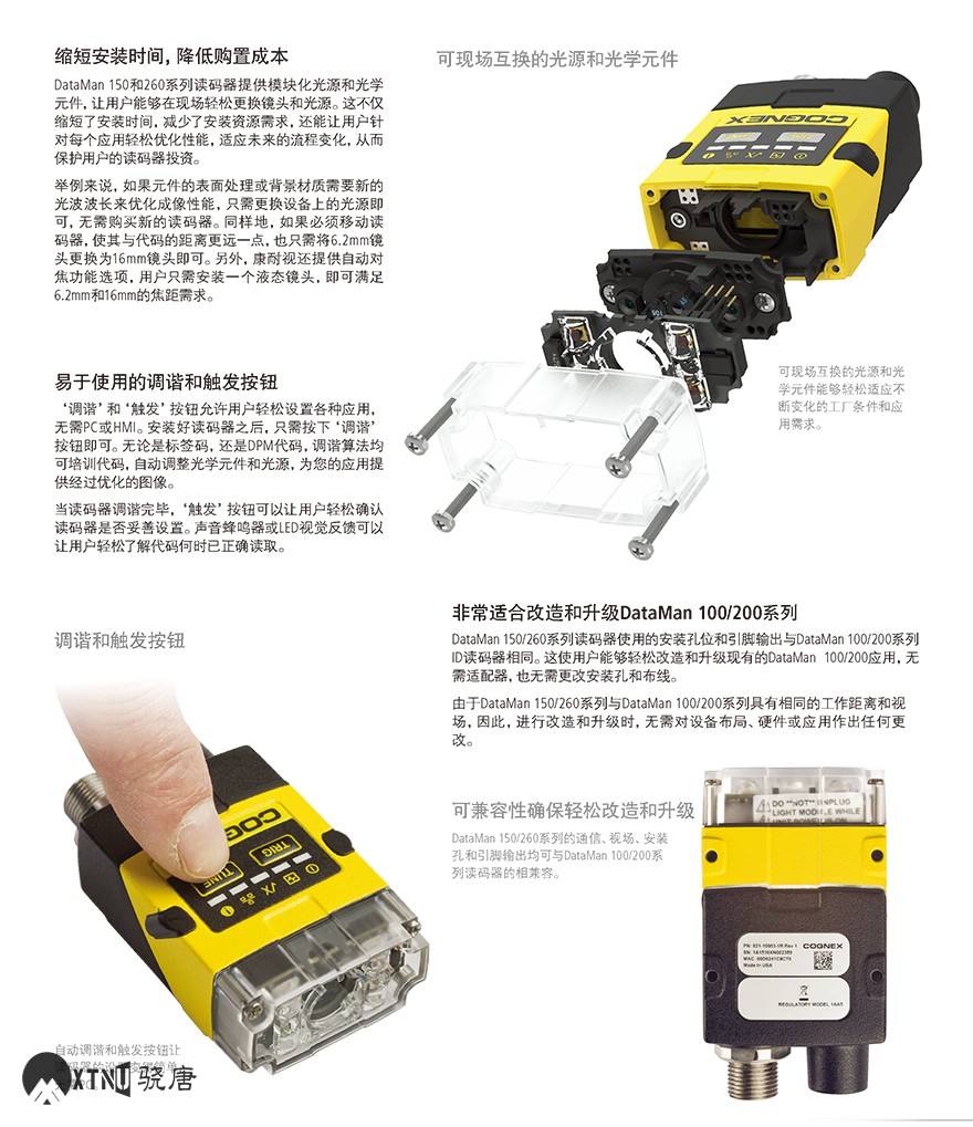 康耐視congnex DATAMAN 150/260系列讀碼器